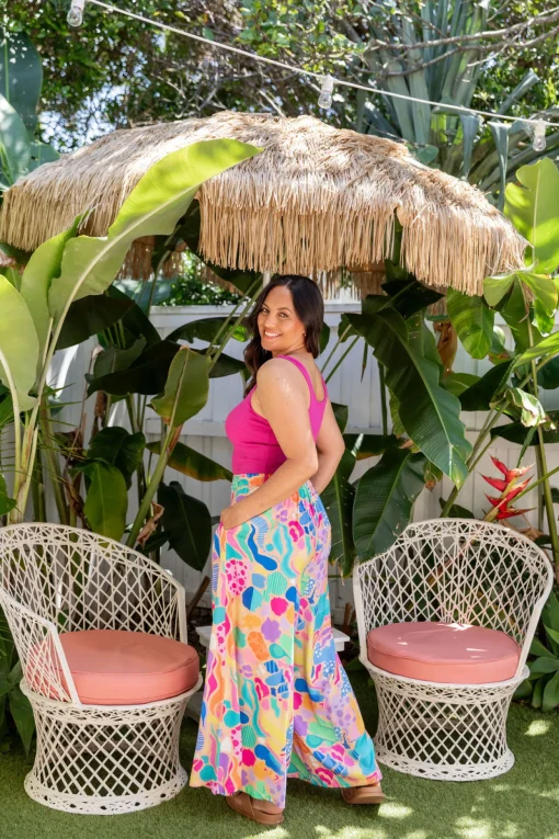 Larsa Pants in Peachy Keen by Kasey Rainbow