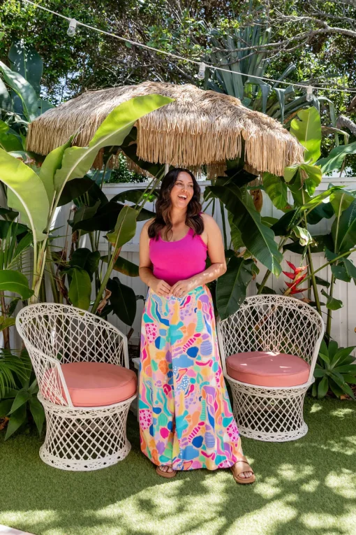 Larsa Pants in Peachy Keen by Kasey Rainbow