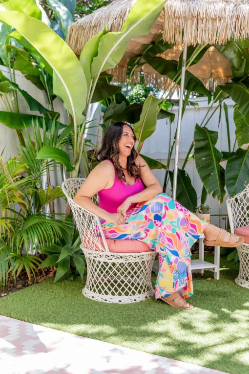 Larsa Pants in Peachy Keen by Kasey Rainbow