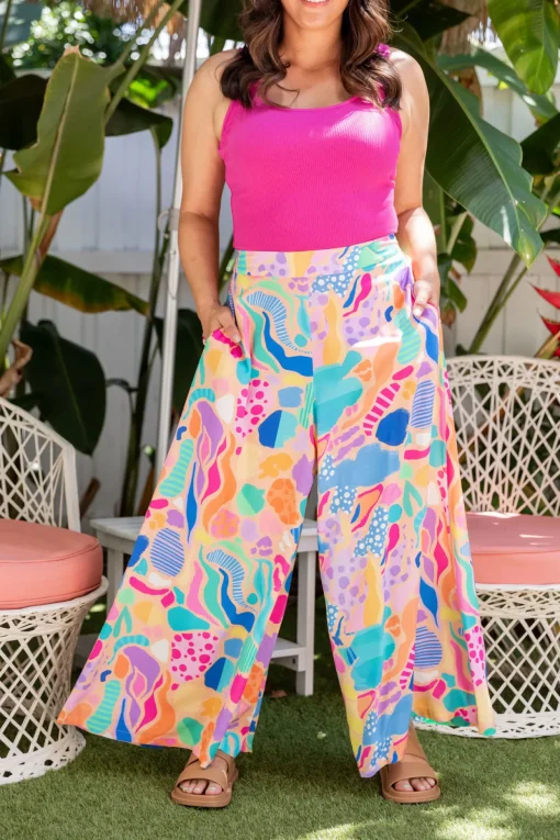 Larsa Pants in Peachy Keen by Kasey Rainbow