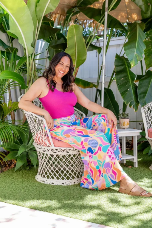 Larsa Pants in Peachy Keen by Kasey Rainbow