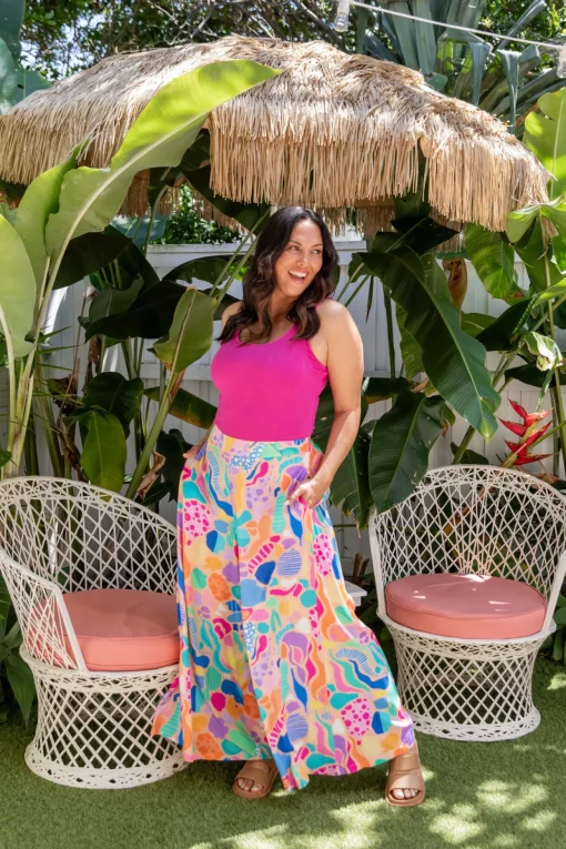 Larsa Pants in Peachy Keen by Kasey Rainbow