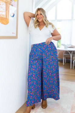 Larsa Pants in Winter Blooms