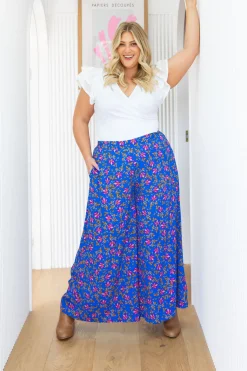 Larsa Pants in Winter Blooms