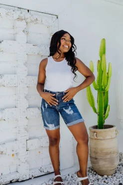 Layni Denim Shorts