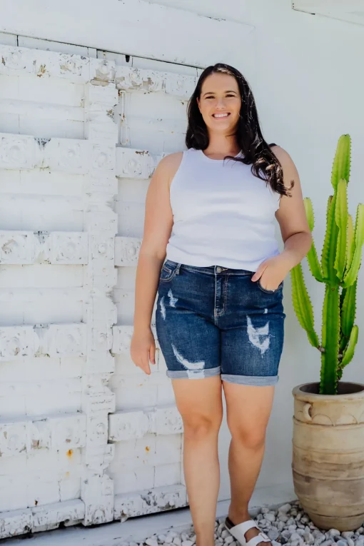 Layni Denim Shorts