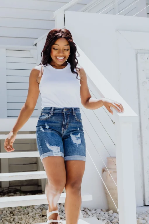 Layni Denim Shorts