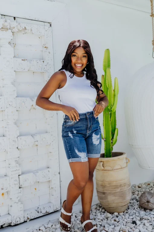 Layni Denim Shorts