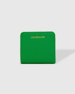 Lily Wallet in Apple Green by Louenhide