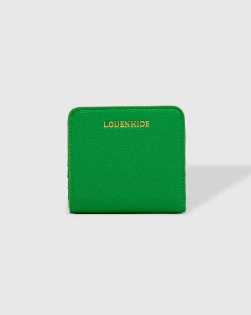 Lily Wallet in Apple Green by Louenhide