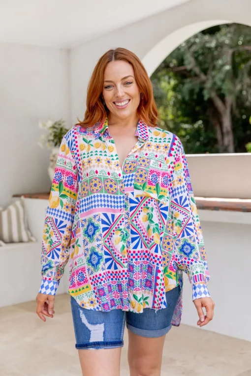 Lina Shirt in Limoncello