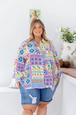Lina Shirt in Limoncello