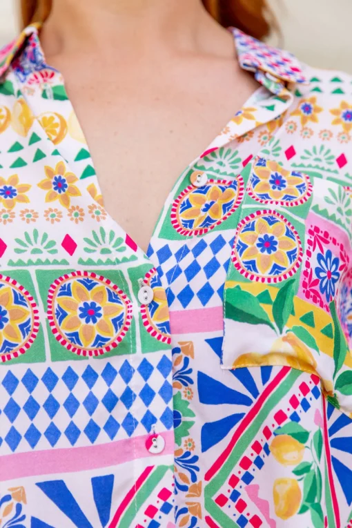 Lina Shirt in Limoncello