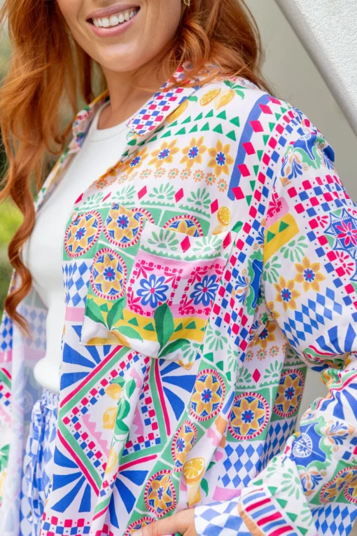 Lina Shirt in Limoncello