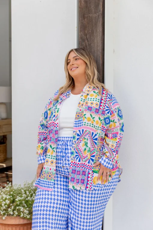 Lina Shirt in Limoncello