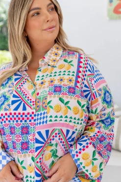 Lina Shirt in Limoncello