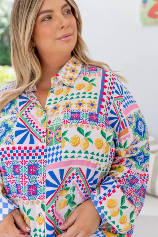 Lina Shirt in Limoncello