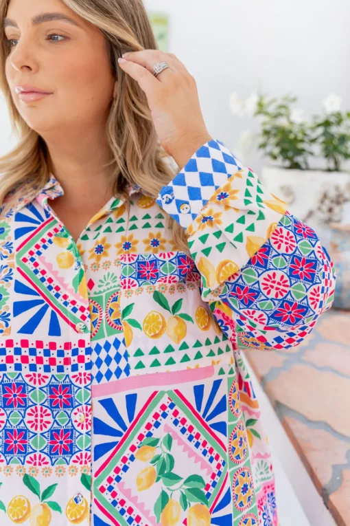 Lina Shirt in Limoncello