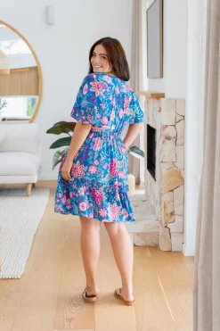 Lisa Dress in Paisley Floral