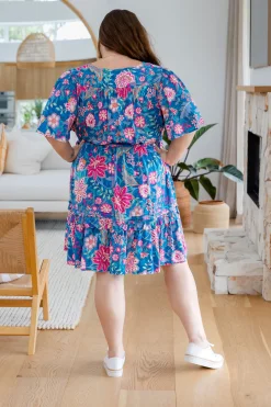 Lisa Dress in Paisley Floral