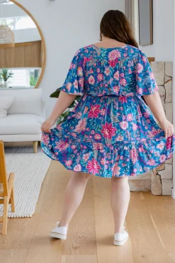Lisa Dress in Paisley Floral
