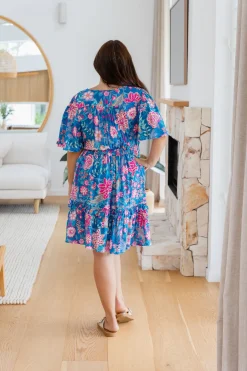 Lisa Dress in Paisley Floral