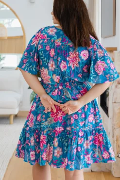 Lisa Dress in Paisley Floral