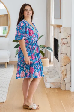 Lisa Dress in Paisley Floral