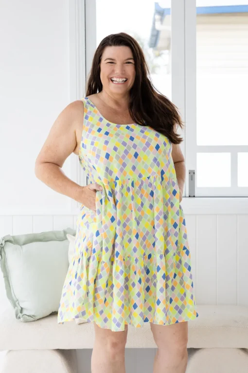 Lover Dress in Diced