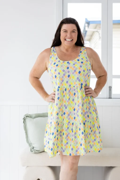 Lover Dress in Diced
