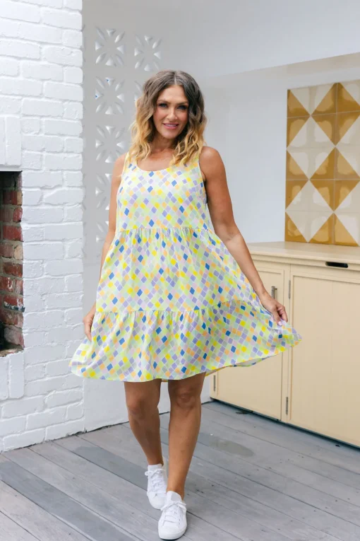 Lover Dress in Diced