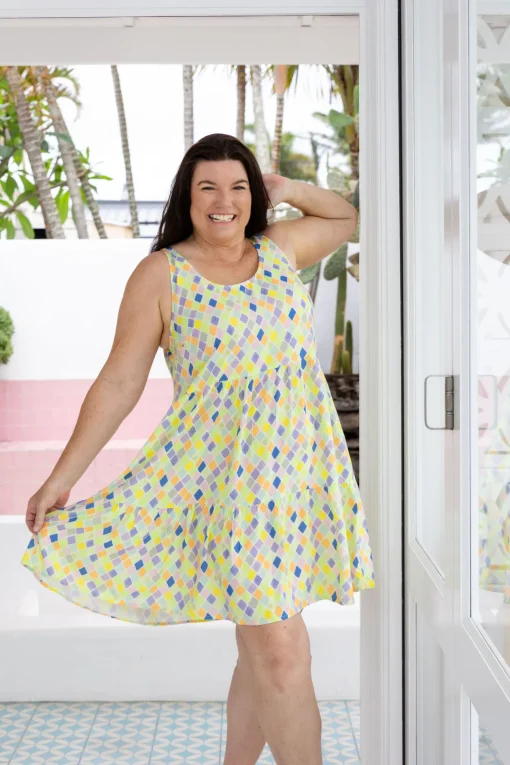 Lover Dress in Diced