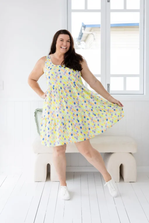 Lover Dress in Diced