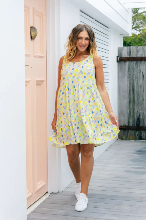 Lover Dress in Diced