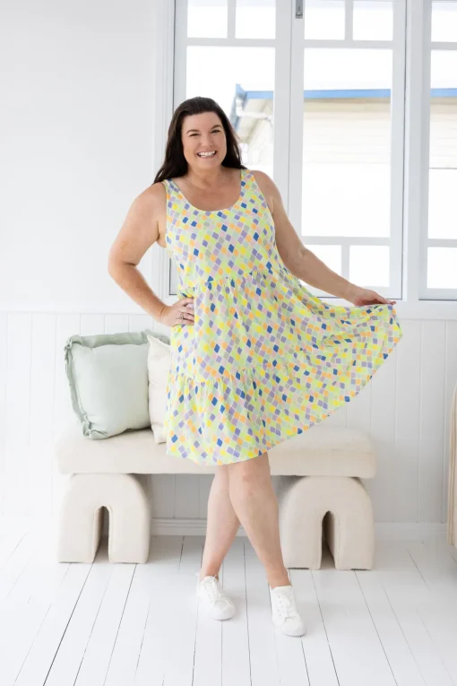 Lover Dress in Diced