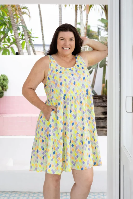 Lover Dress in Diced
