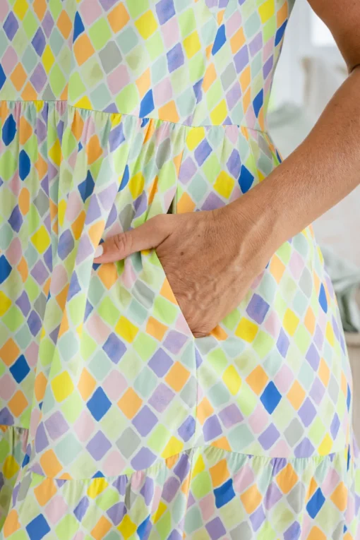 Lover Dress in Diced