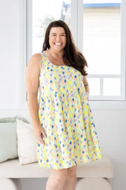 Lover Dress in Diced
