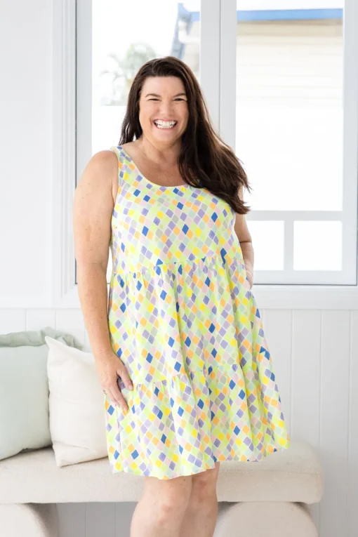Lover Dress in Diced