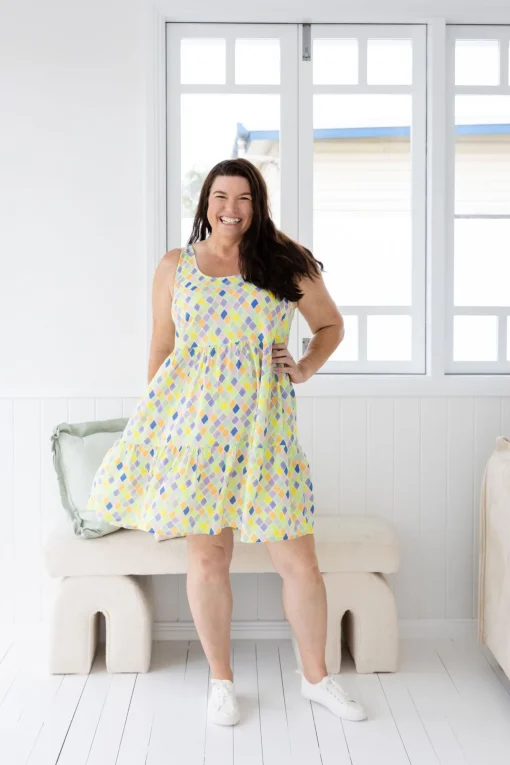 Lover Dress in Diced