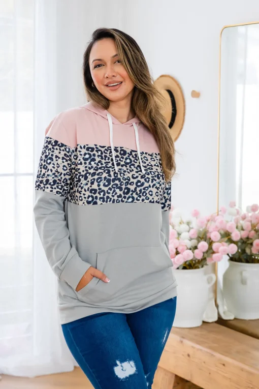 Luna Hoodie in Pink