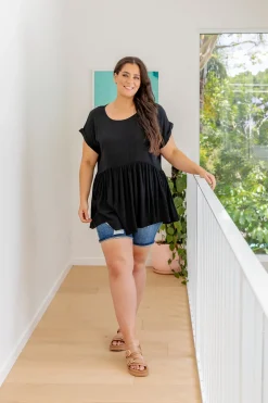 Margot Top in Black