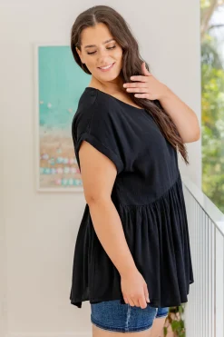 Margot Top in Black