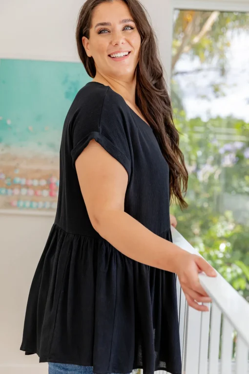 Margot Top in Black
