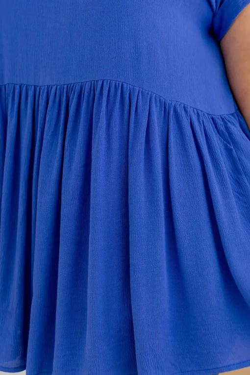 Margot Top in Cobalt