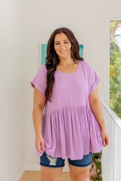 Margot Top in Lilac
