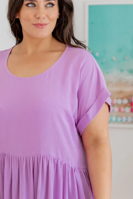 Margot Top in Lilac