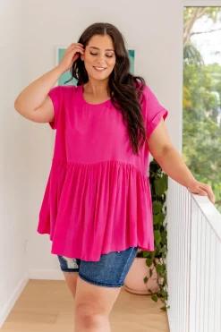 Margot Top in Pink