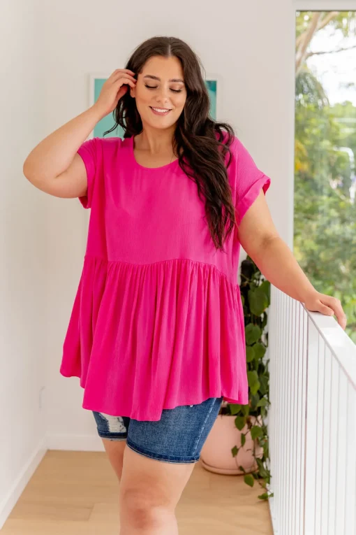 Margot Top in Pink