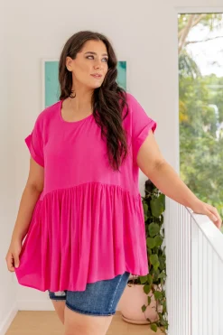 Margot Top in Pink